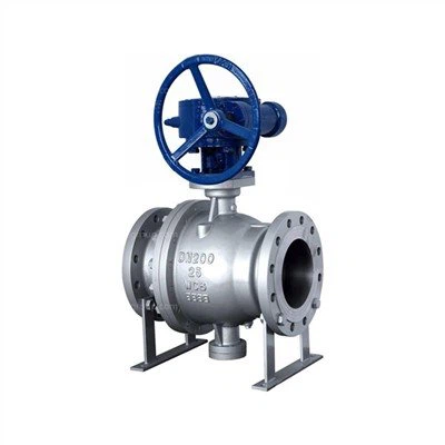 Cast Steel Trunnion Mounted Ball Valves